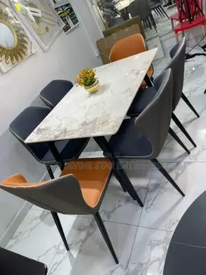 6-Seater Modern Dining Table Set