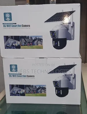 PTZ Dual Lens Sim Solar Camera