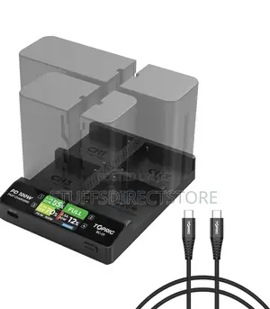 Accsoon TOPRIG 100W 4-Bay NP-F Fast Charger