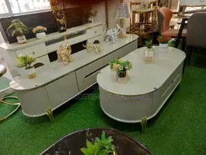 Luxury Furniture Center Table With Tv Stand