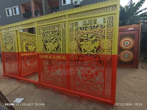 Laser Cut Design Gate