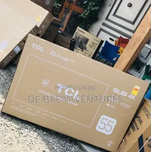 Brand New TCL 55" Qled Smart Tv>Bluetooth>Flameless>Uhd>