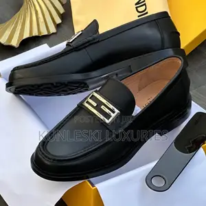Original Fendi Loafers Shoes for Men in Two Colorways