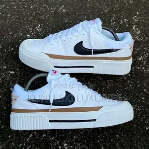 Original Nike Court Legacy Lift White Sneakers