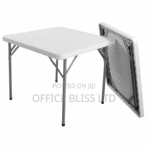 Square Outdoor Strong Plastic Dinning Foldable Table