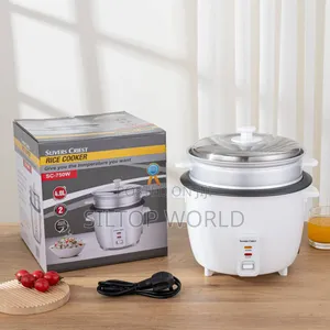 Silver Crest 4L Rice Cooker With Glass Cover 1200W