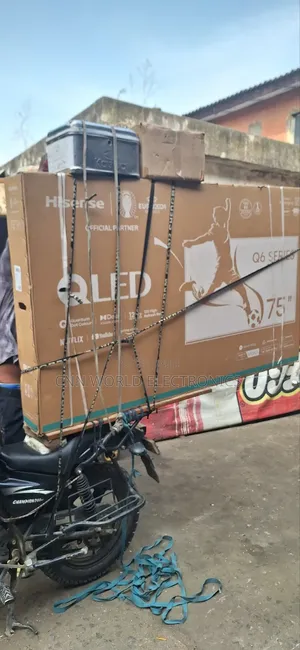 New Arrival Hisense 75q6n Qled Smart Tv (Flameless) Netflix