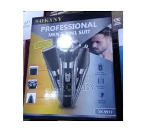 3in1 Sokany Hair Clipper, Shaver, Nose Trimmer