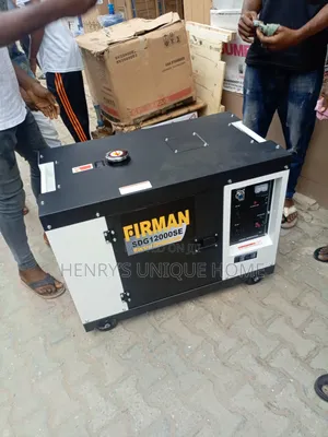 12kva Generator Sound Proof Fireman