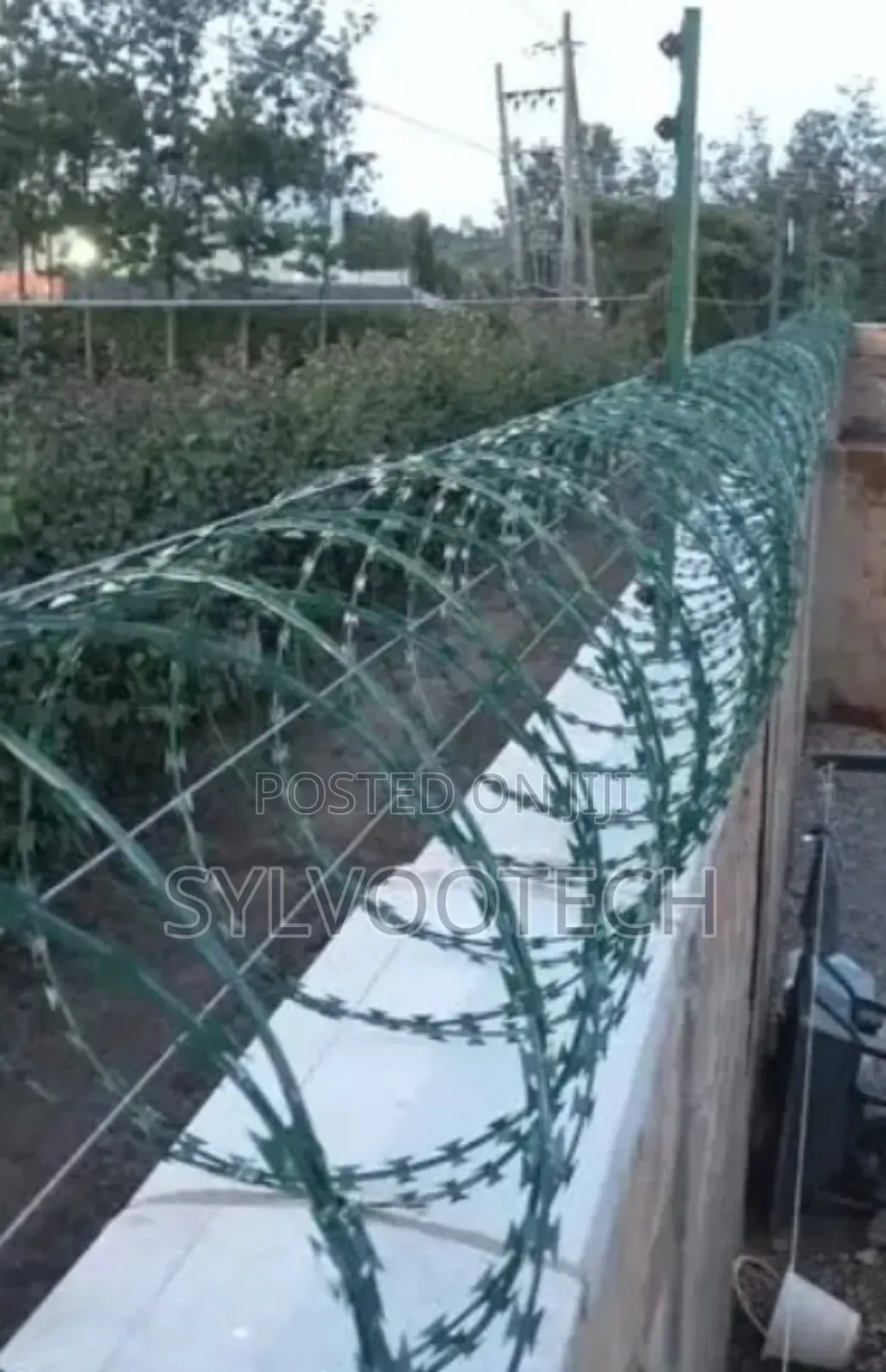 Sylvootech Barb Wire Installation