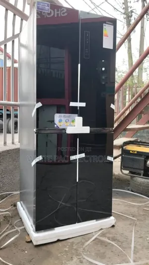 Phiima Inverter Fridge 432 L Four Doors Glass Mirror > 2yrs