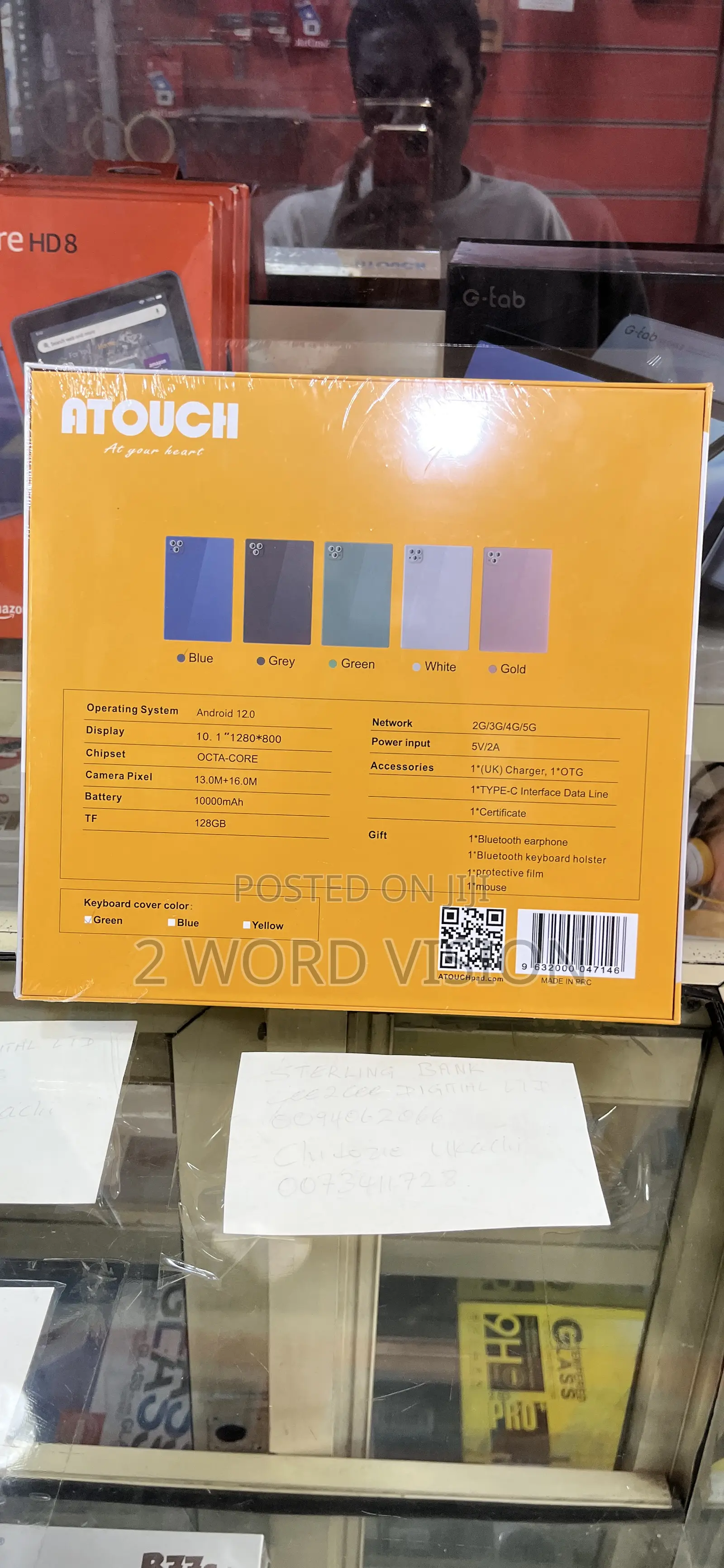 New Atouch X19 Pro 256 GB Blue