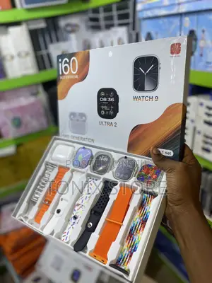 New I60 Suit Extreme 12in1 Watch With Earbud and Multi-Strap