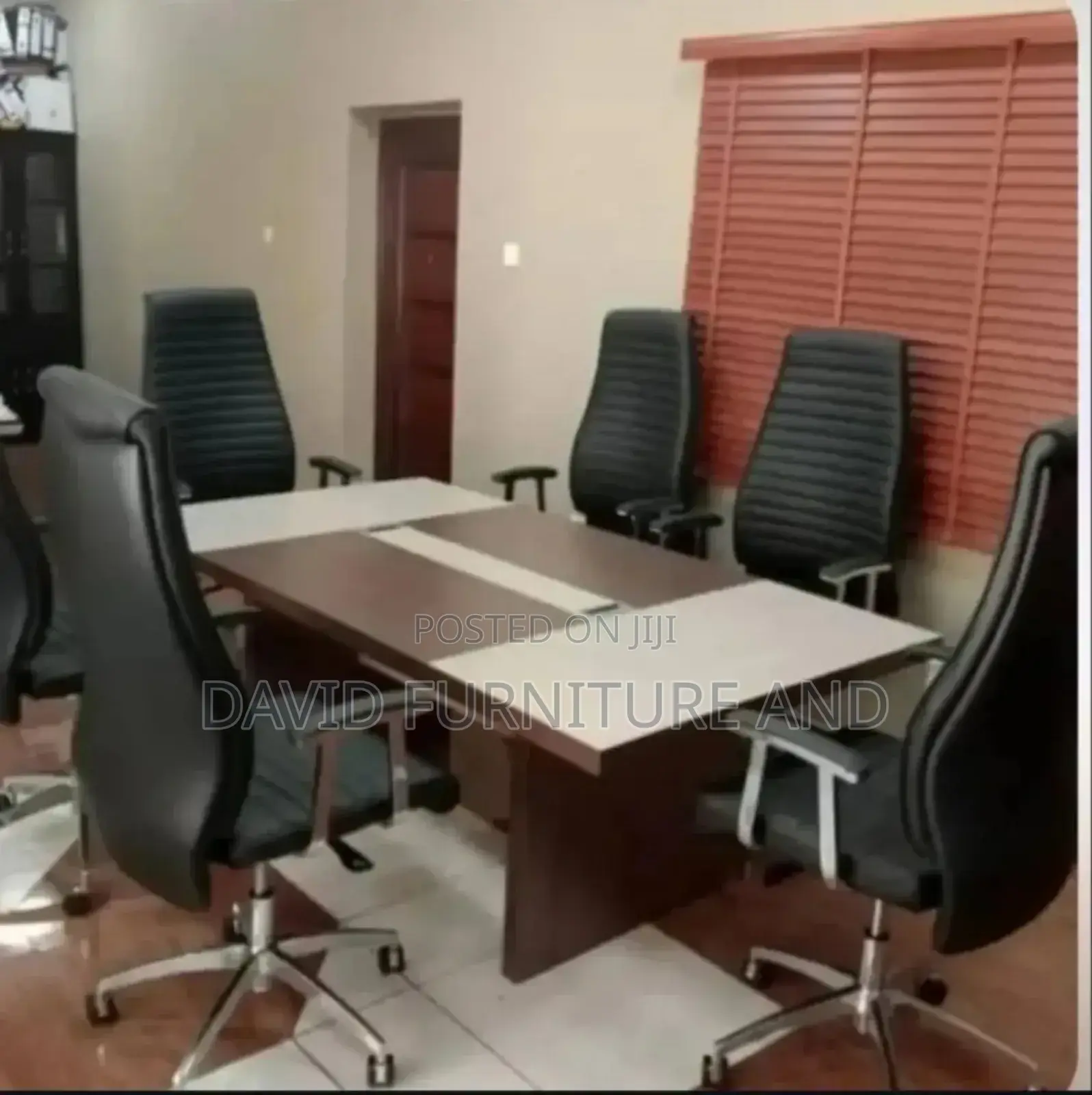 Conference Table by 6 Chairs