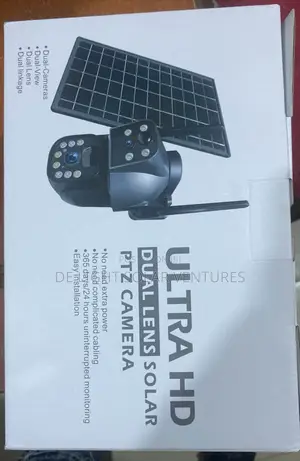 Ultra HD Dual Lens Solar PTZ Camera