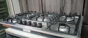 90*60cm Philma 5 Burner Built-in Table Gas Cooker, Stainless