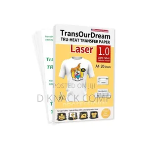 10 Sheets Laser Light Transfer Paper Heat Transfer Machine