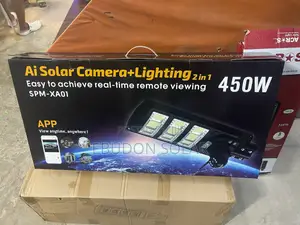 Solar Light With Camera 450watts