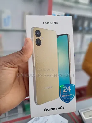 New Samsung Galaxy A06 64 GB Yellow