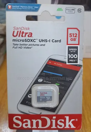 512gb Sandisk Memory Card Original