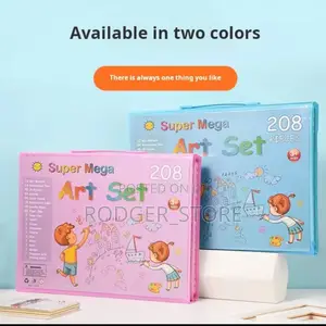 208 PCS Kids Super Mega Art Coloring Set Painting Set