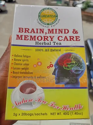 Brain, Mind and Memory Care Herbal Tea That Cleanses Colon