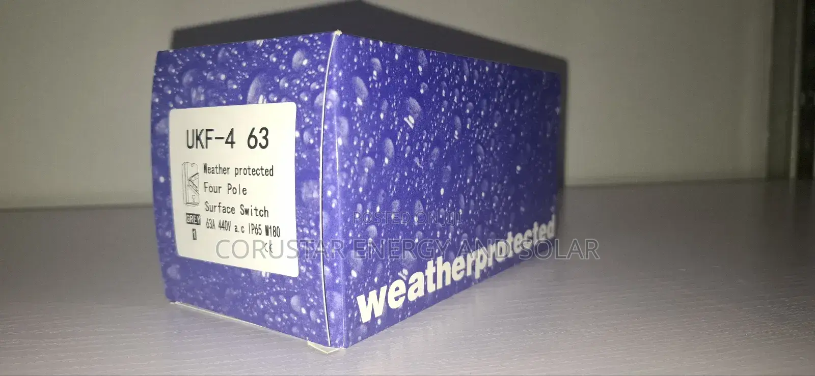Weather Protected Four Pole Surface Switch
