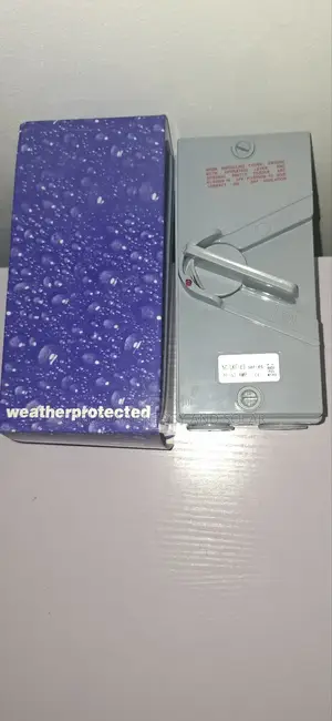 Weather Protected Four Pole Surface Switch