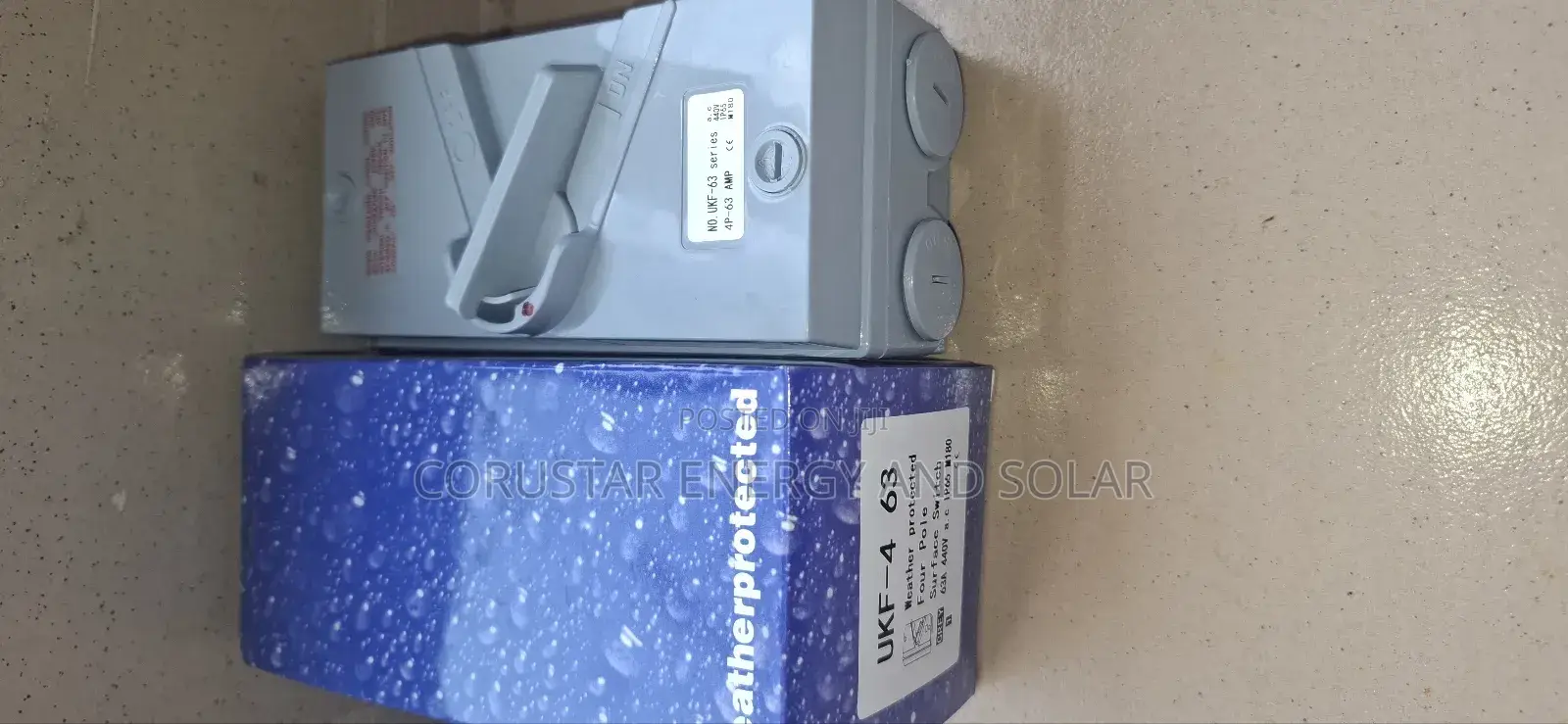 Weather Protected Four Pole Surface Switch
