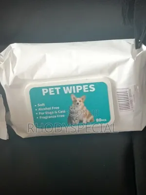Pet Wipes for Cats, Rabbits and Dogs