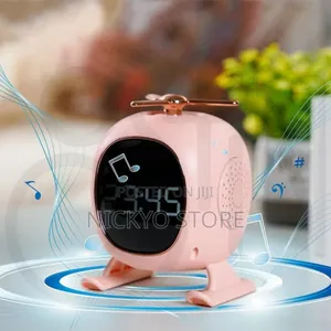 Alarm Clock Radio With Bluetooth Speaker