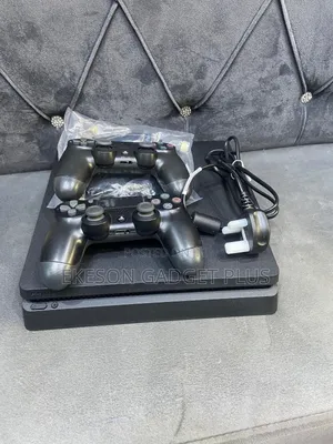 Neatly Used Ps4 Slim 500GB With 12games and 2pads