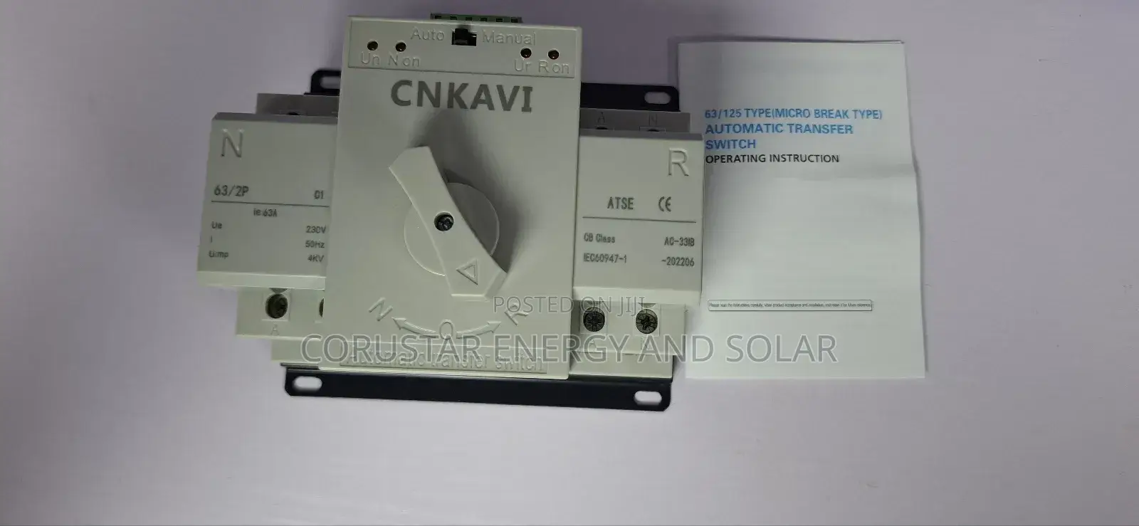 63A 2pole Automatic Transfer Switch
