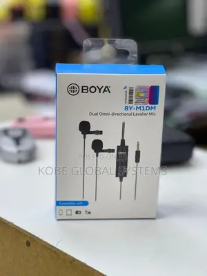 Boya by-M1dm Dual Omnidirectional Lavalier Microphone