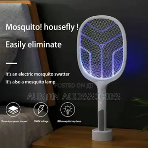 Quality Rechargeable Electric Mosquito Killer- Bat-Swatter