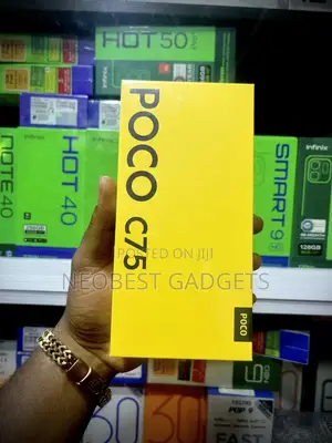 New Xiaomi Poco C75 128 GB Black
