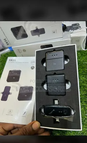 Sx31 Wireless Dual Microphone for iPhone Type C Devices