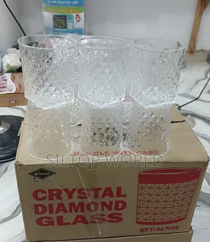 6pcs Crystal Diamond Acrylic Cups