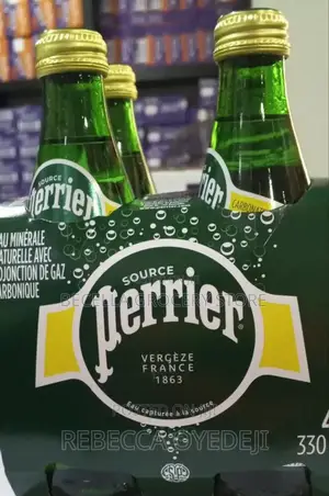 Perrier Carbonated Natural Mineral Water 6×4× 330ml