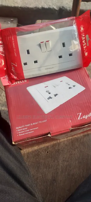 Original 13 Amps Double Socket (White)