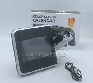 COLOR SCREEN CALENDAR Temperature Humidity Time Clock