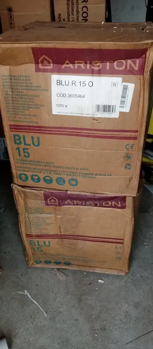 Water Heater Ariston 15lts,Fast Heater,Low Voltage,Anti-Rust