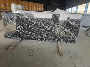 Indian Black Forest Granite Marble Slab