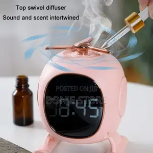 Aromatherapy Bluetooth Alarm Clock Stand Subwoofer Speaker