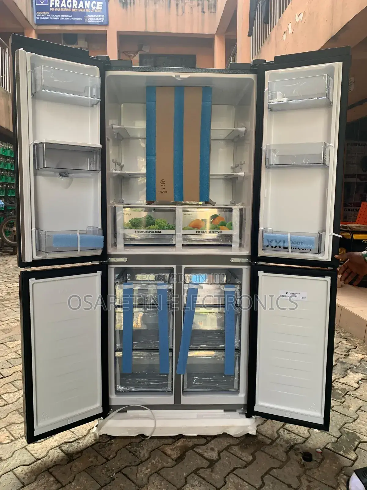 Hisense Side by Side Refrigerator