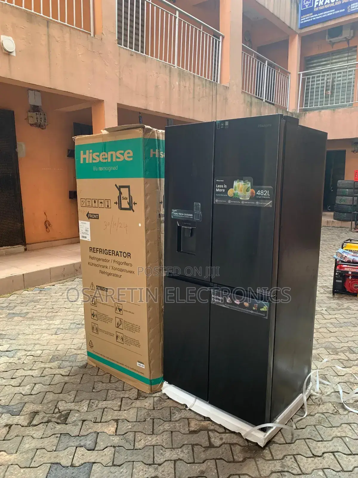 Hisense Side by Side Refrigerator