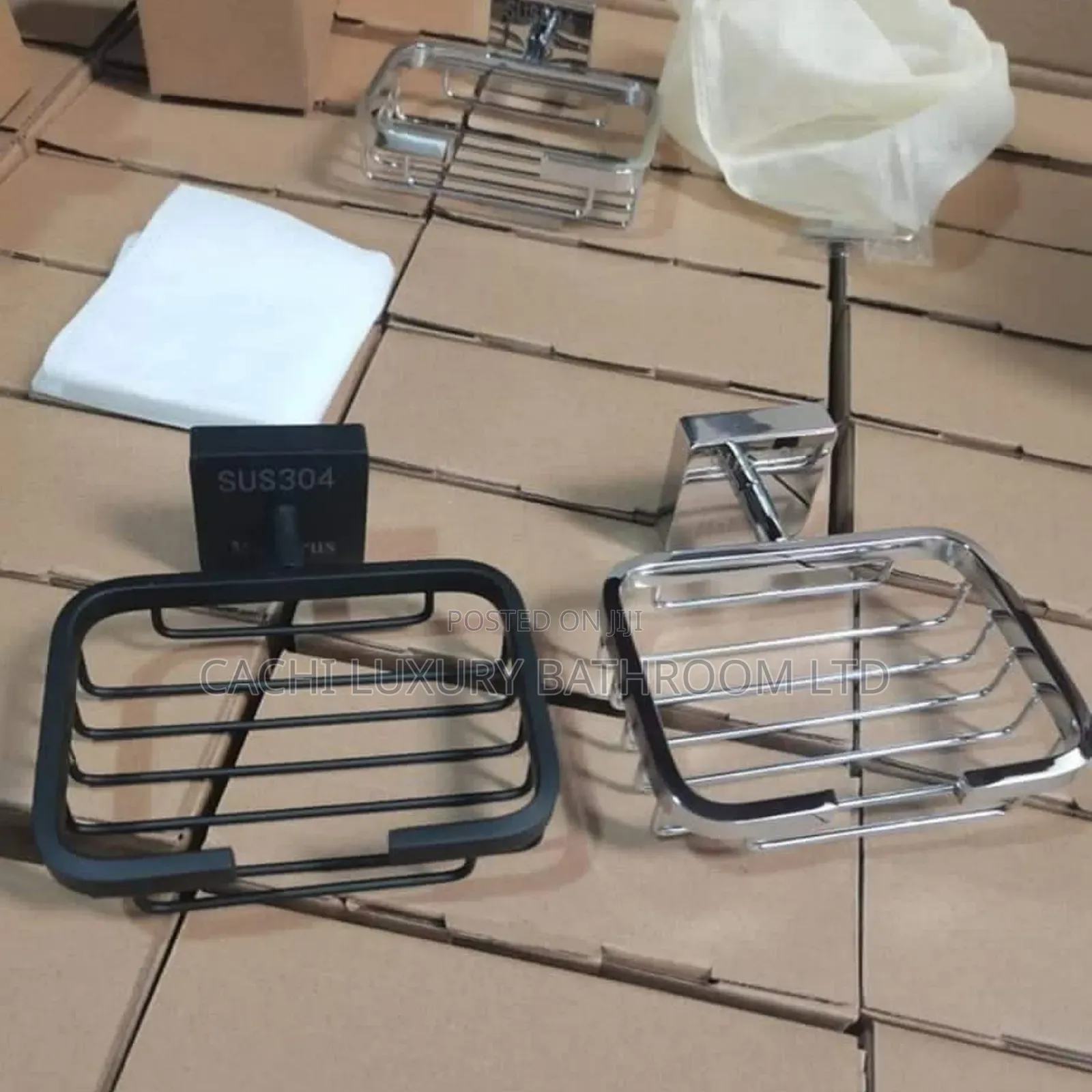 Executive Black Soap Dish