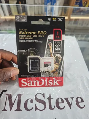 Sandisk Etreme Pro Micro SDXC 1TB UHS Card With Adapter