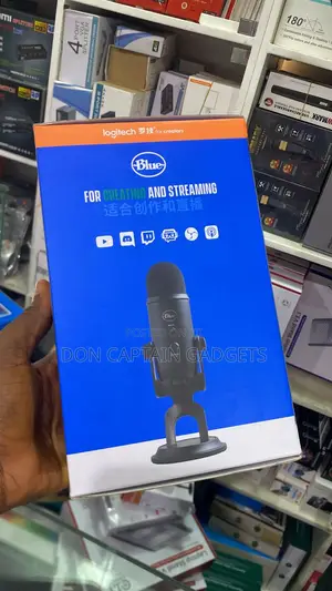 Logitech Blue Podcast Creating And Streaming