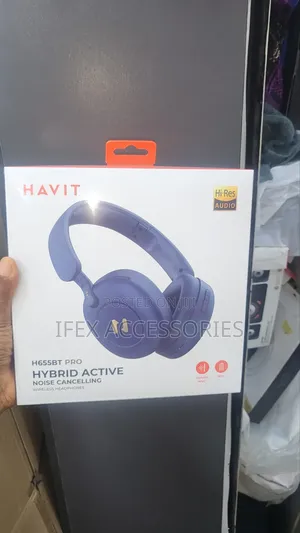 Havit H655bt Pro Anc Wireless Headphones With Hi-Res Audio